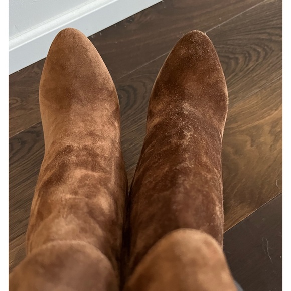 Saint Laurent Suede Booties - sz 5 - Picture 2 of 6